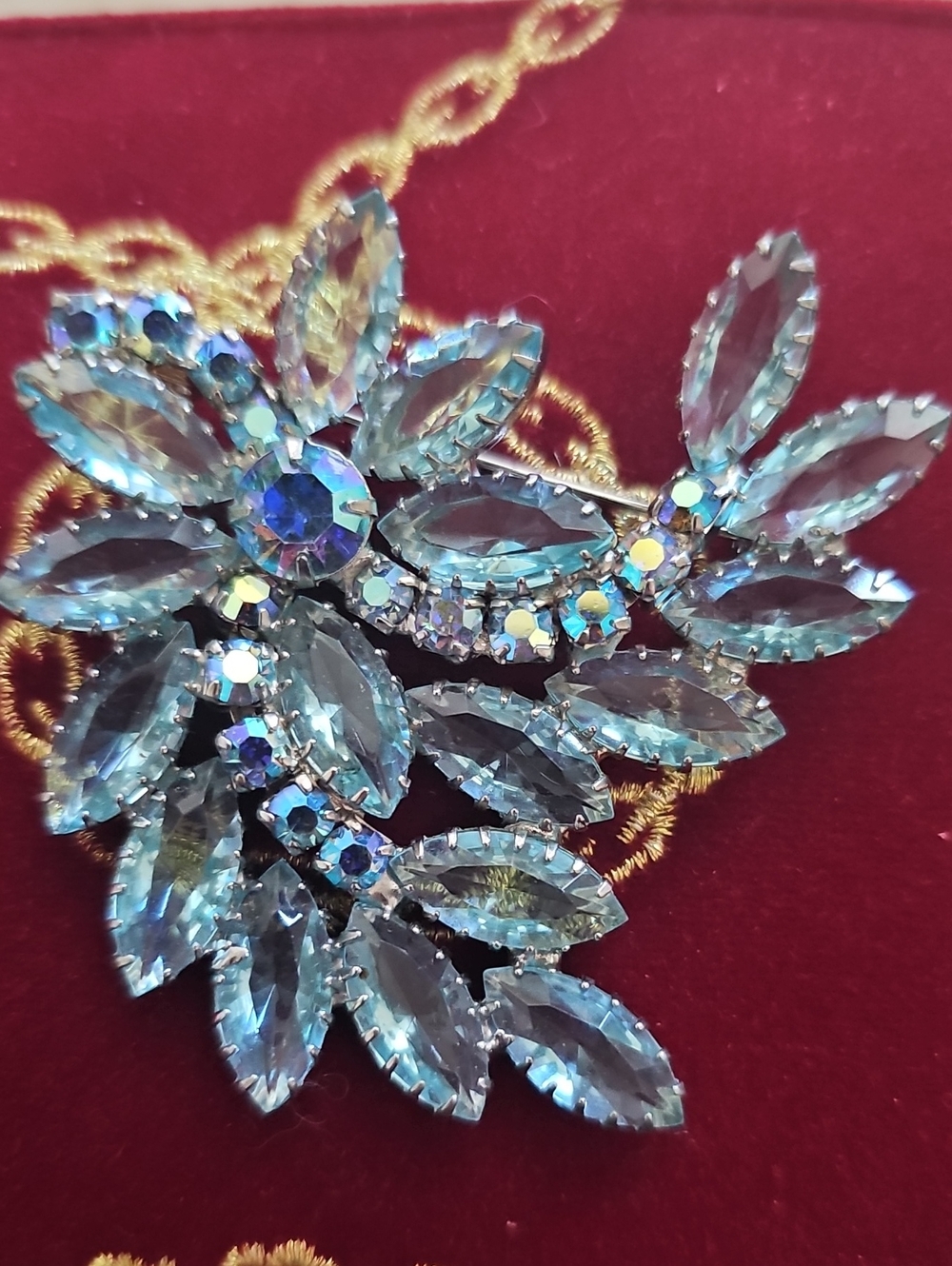 Juliana AB Crystal Brooch